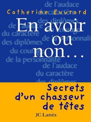 cover image of En avoir ou non